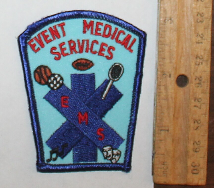 EVENT MEDICAL SERVICES EMS Small HAT patch