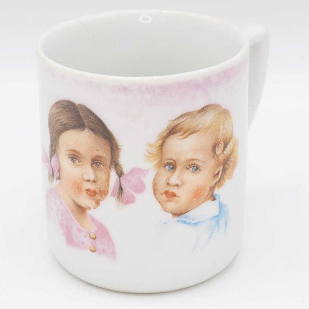 Two Girls Children Portrait Mug Coffee Tea Cup