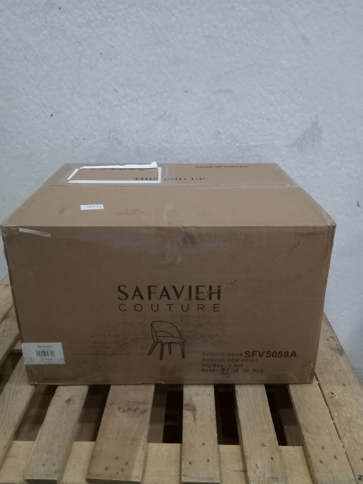 Safavieh Rowland Linen Dining Chair, Reduced Price 2172723304 SFV5058A
