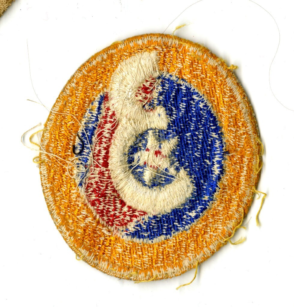 3rd Air Force Patch White Back WWII Vintage Florida Antisubmarine
