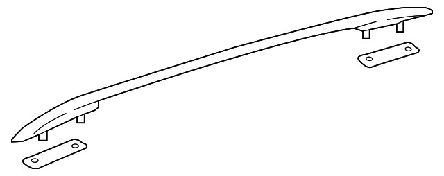 Genuine Volkswagen Rail 5NL-860-044-A-UBN