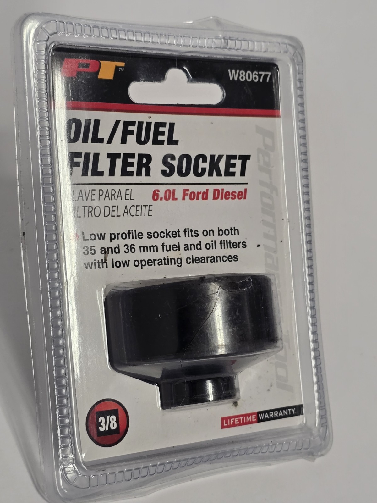 PERFORMANCE TOOL  PT 36mm CR-MO 6.0 FORD DIESEL   3/8 DRIVE W80677
