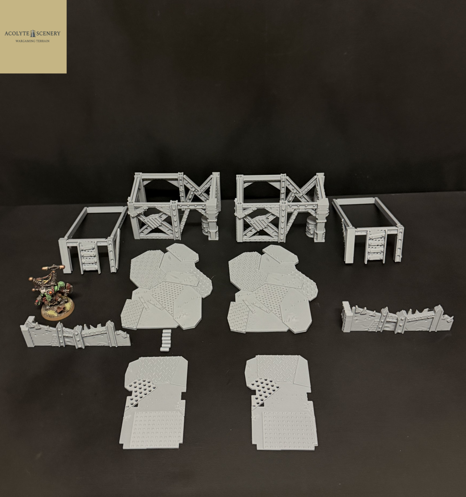 Wargaming Terrain V’Ork’Us Flya Hanger (v2) compatible with warhammer 40k
