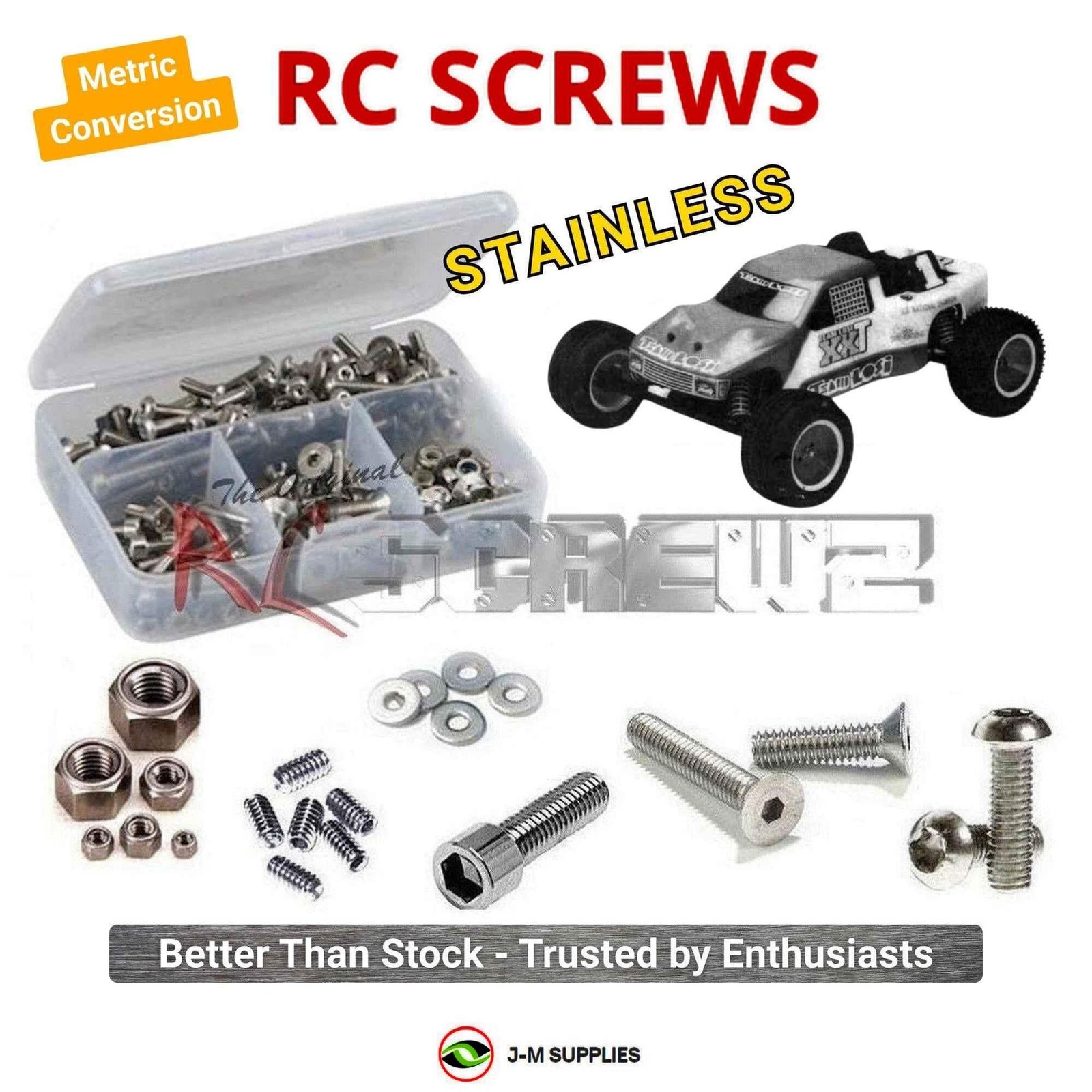 RCScrewZ Metric Stainless Screws los006m for Team Losi XX-T 1/10 LOSA0070 | SET