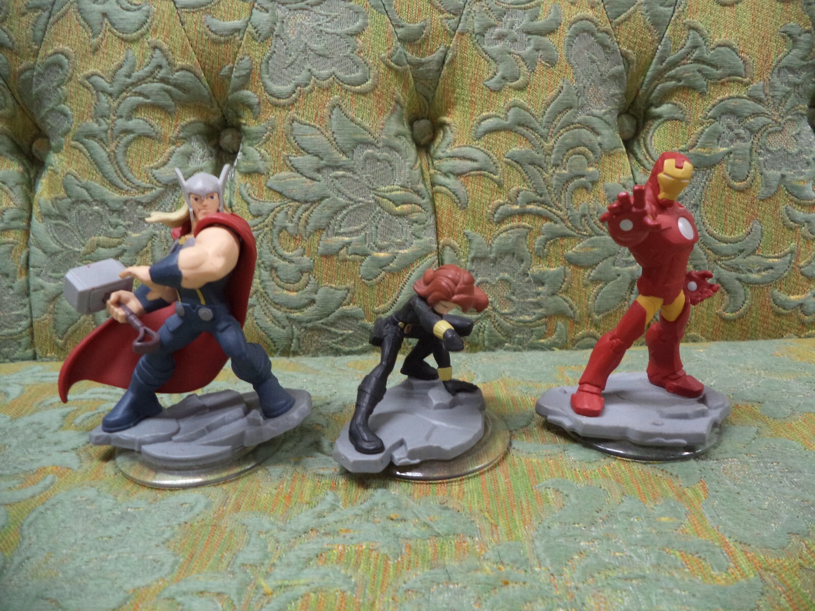 Disney Infinity 2.0 Bundle Lot - Marvel The Avengers - Black Widow Iron Man Thor