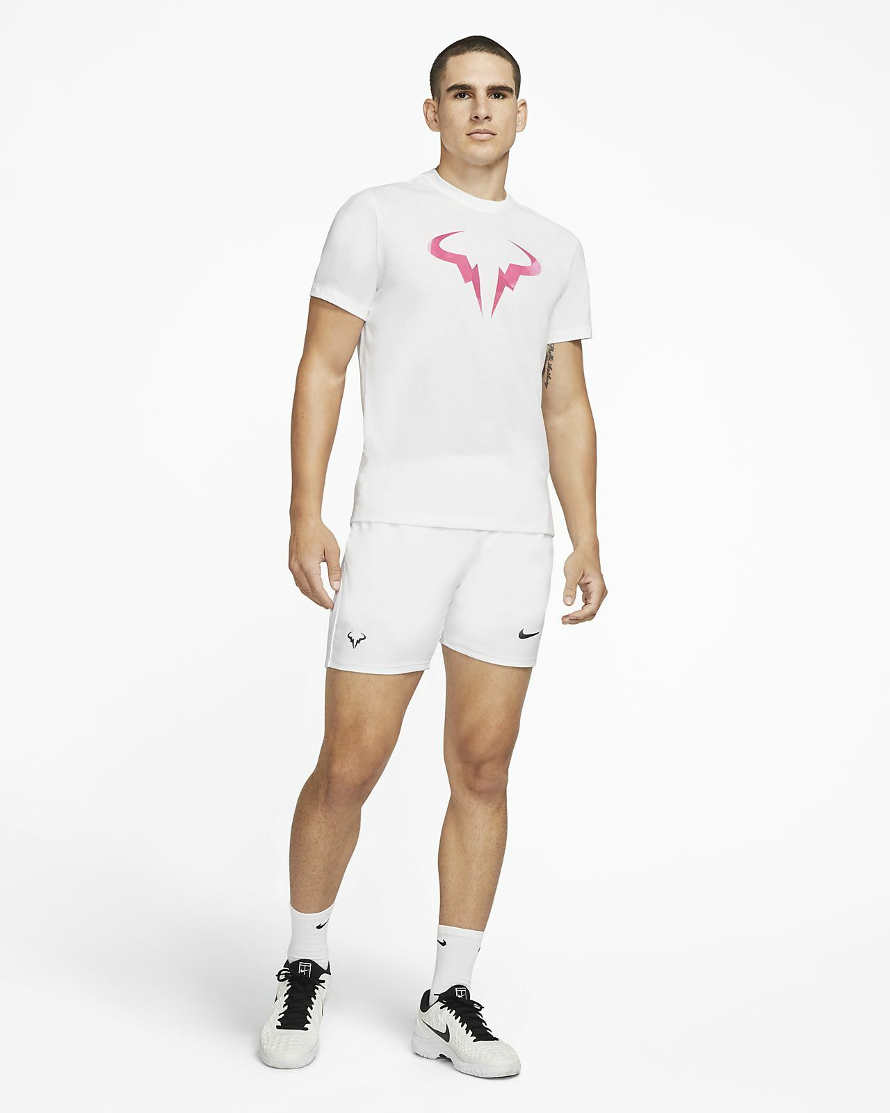 Nike Court Dri-Fit Rafa Nadal Men's Tennis T-Shirt CD2144-100