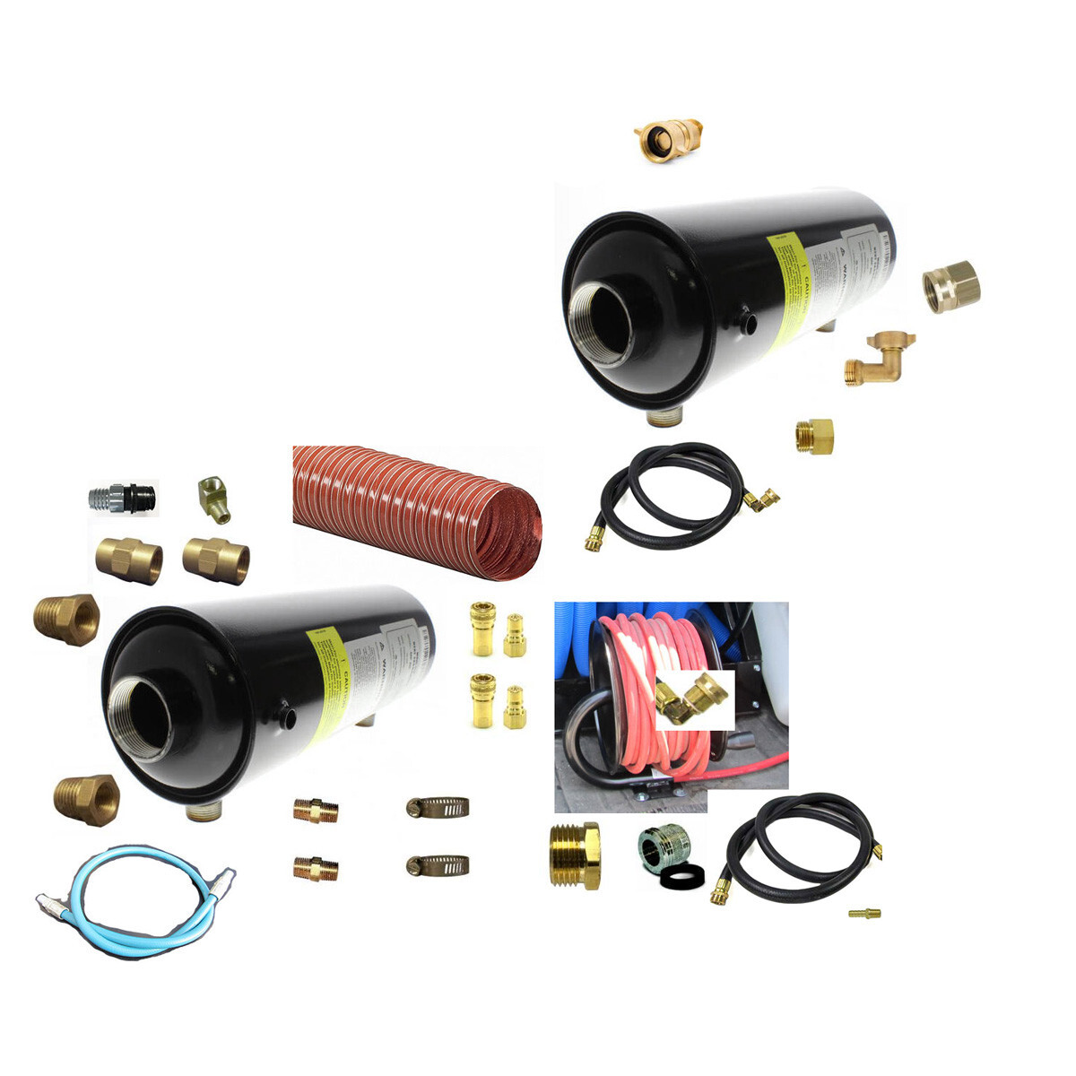Mytee ETM-LX-PLUS Escape Triple Hot water Transfer Package PreHeater Post Heat E