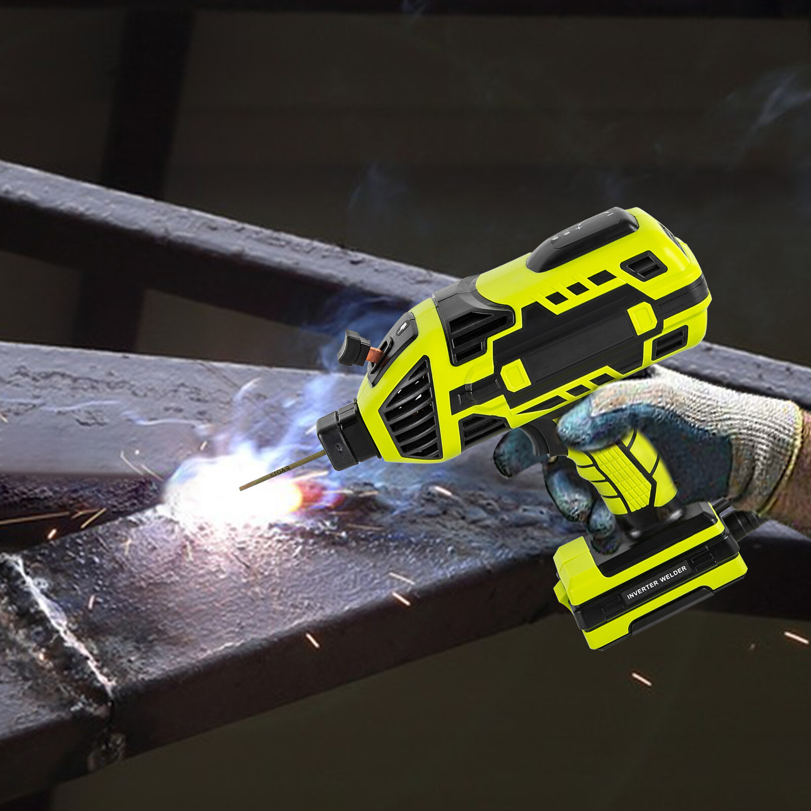 Handheld Electric Portable ARC Welder Gun DIY Upgraded Welding Machine 4600w