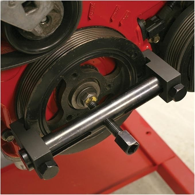 Auxiliary Puller For Ribbed Drive Pulley Crankshaft Remover Tool Kit Universal