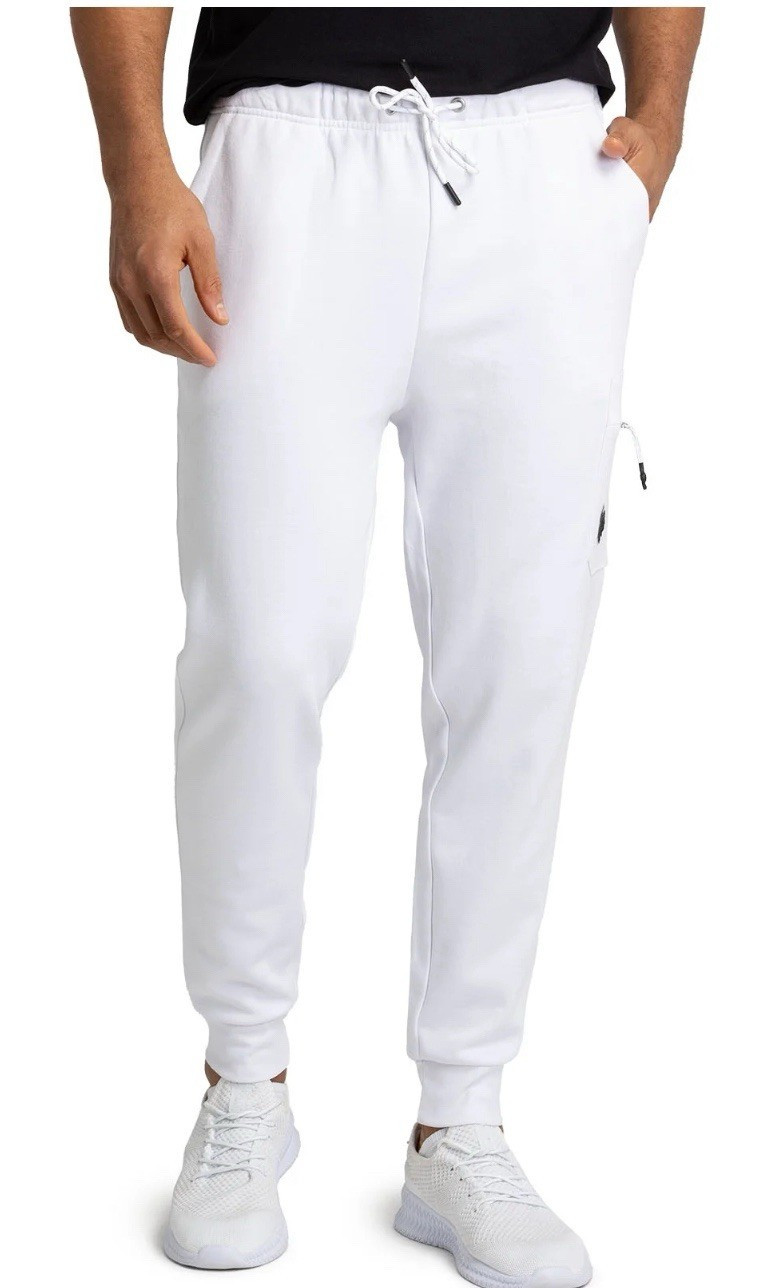 U.S. Polo Assn. Men's Sport Jogger Sweatpants Drawstring White NWT Size 3XL