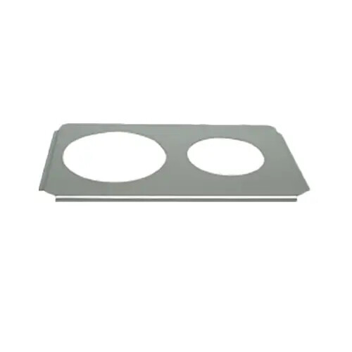 Thunder Group Stainless Steel 2 Opening Adapter Plates for Round Inserts