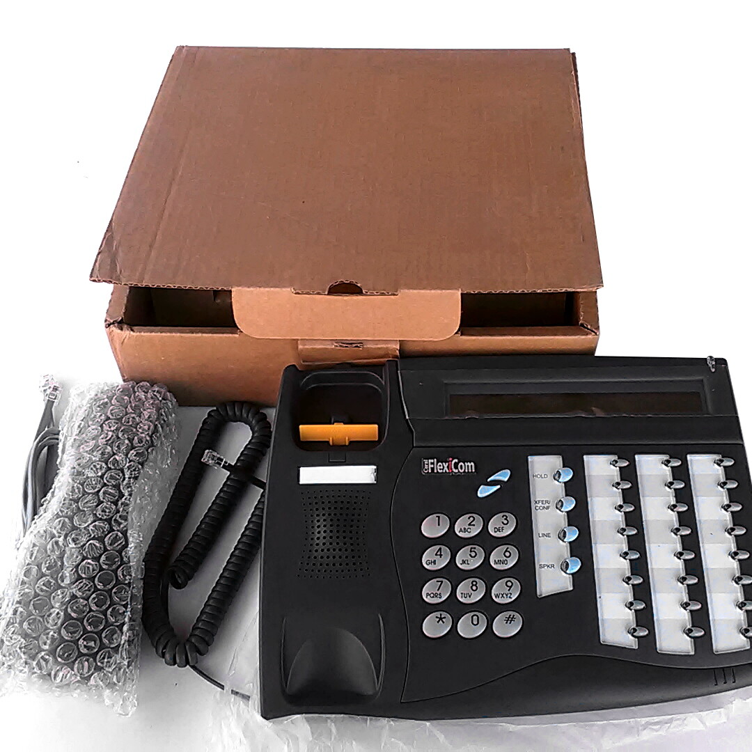Fully Refurbished Tadiran Coral FlexSet 280D Charcoal Grey P/N 72440163100