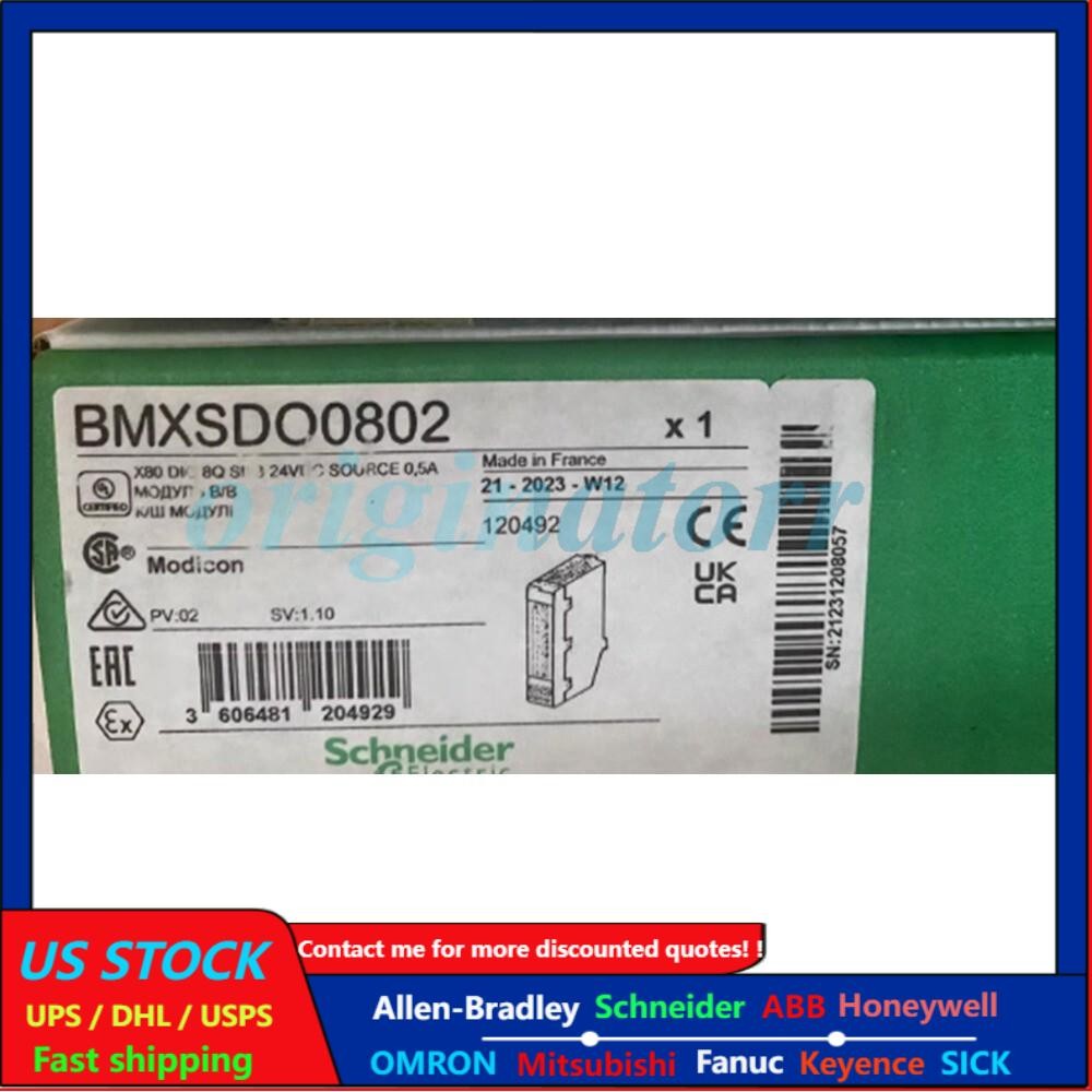 New In Box Schneider BMXSDO0802