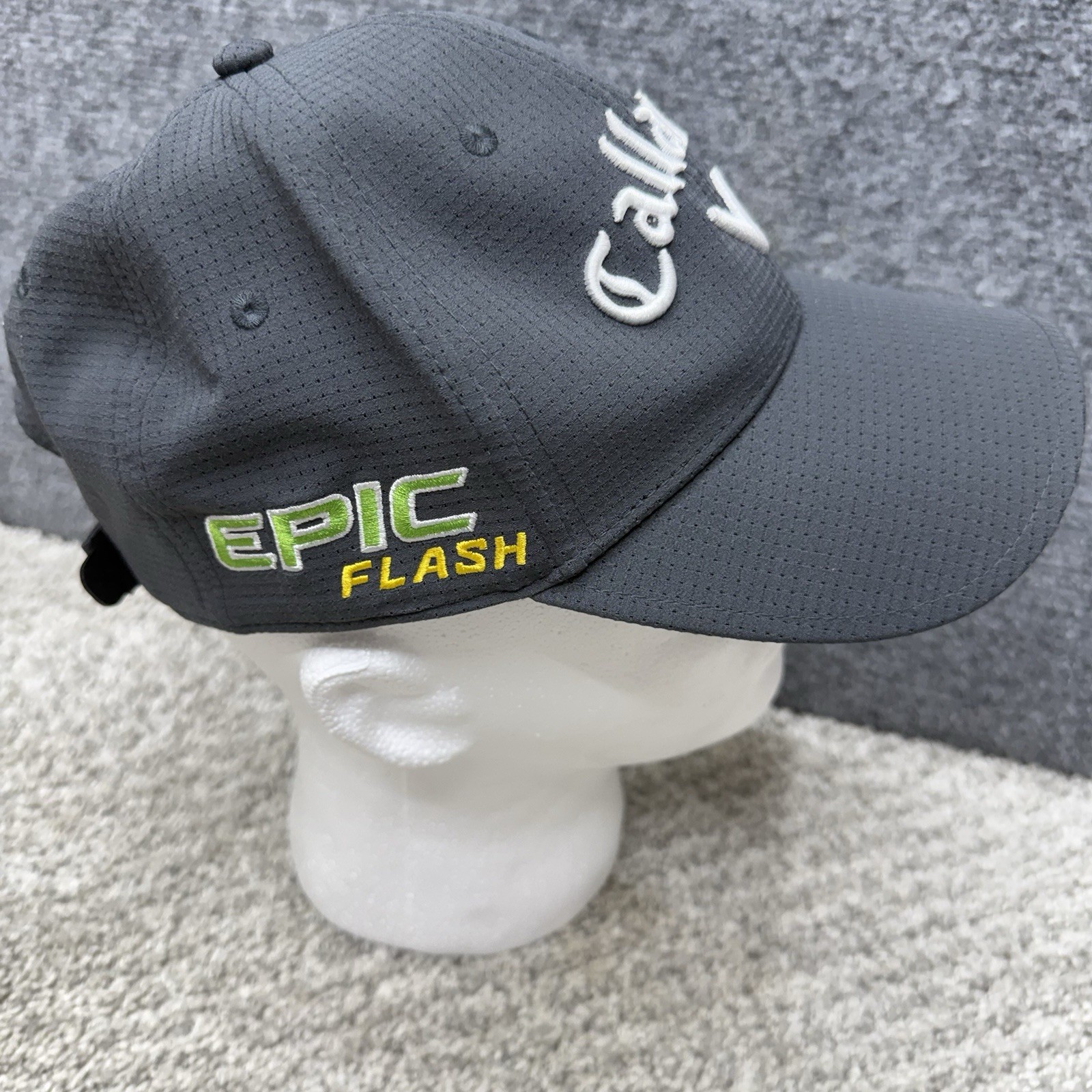 Callaway Epic Flash Golf hat cap Apex Chrome Odyssey Soft gray strapback