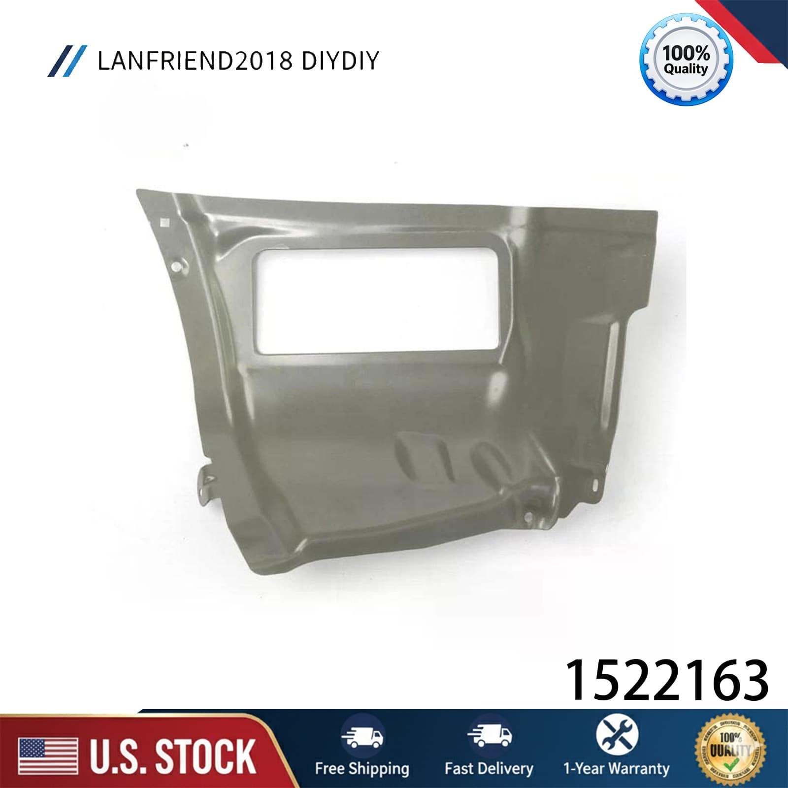 New For Tesla Model Y 2020-2024 Right Rear Quarter Panel Extension Fender ??