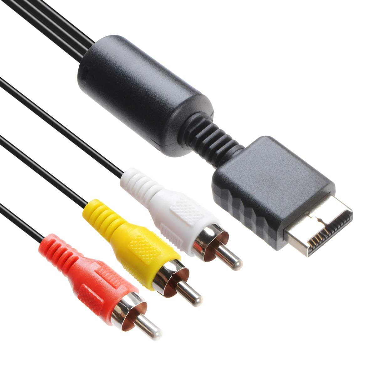 Universal 6FT RCA AV Cable - Connect Your PS1, PS2, PS3 to TV & Monitor