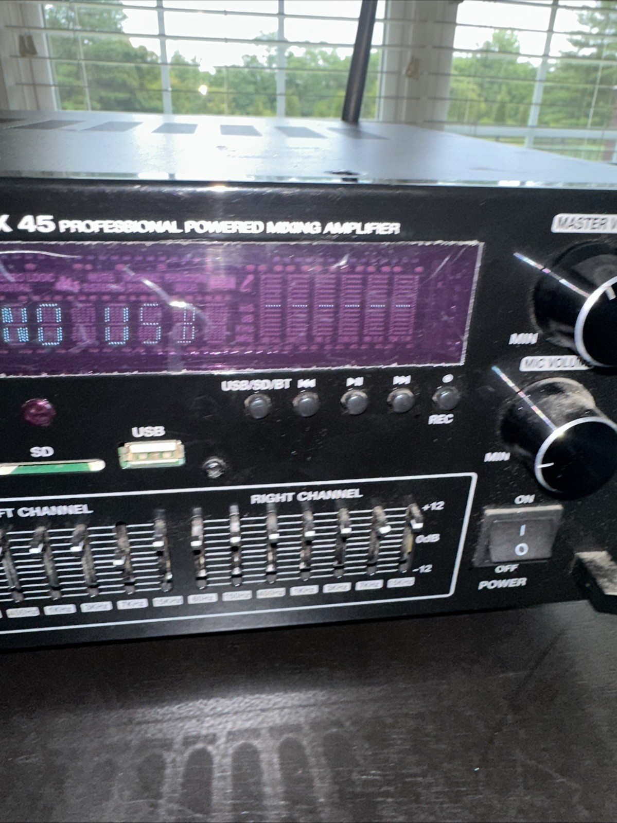 Rockville SingMix 45, Powered Mixer Amplifier