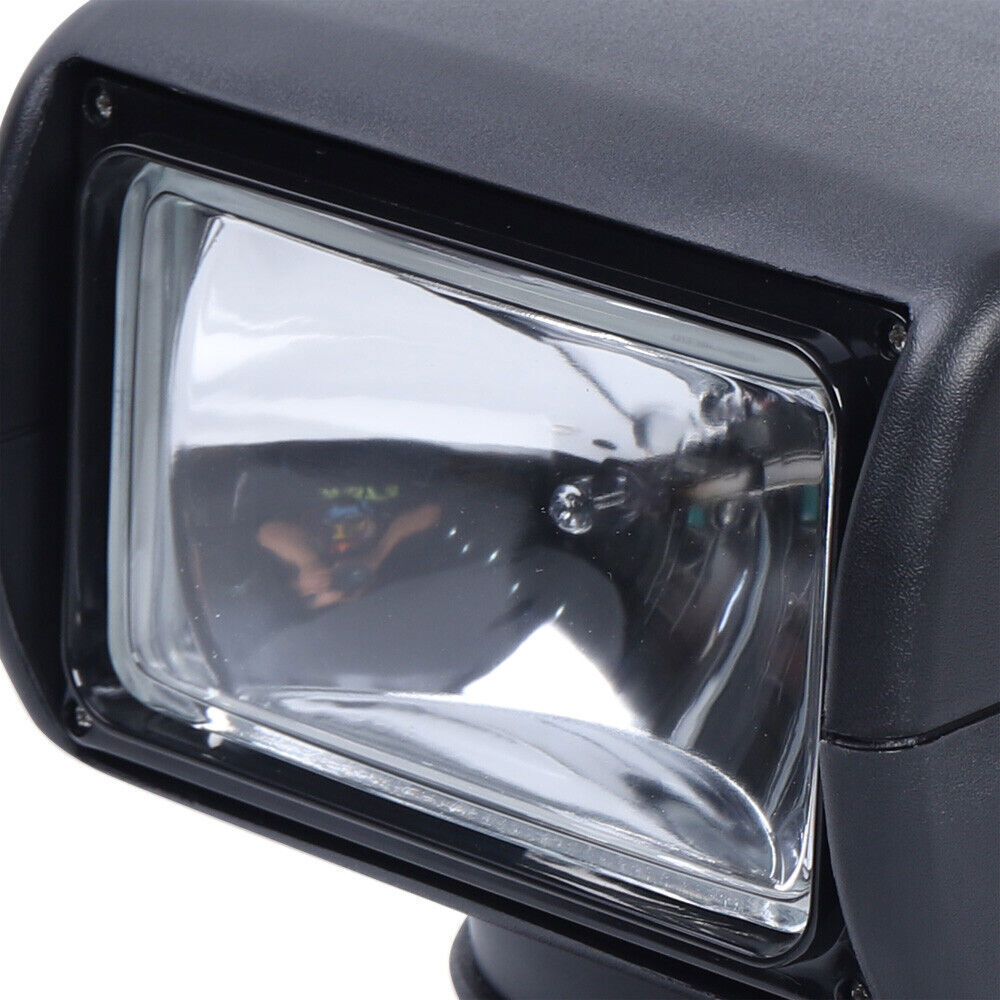 100W Marine Spotlight Offroad Truck Car Boat Search Light 12V W/ Remote Control