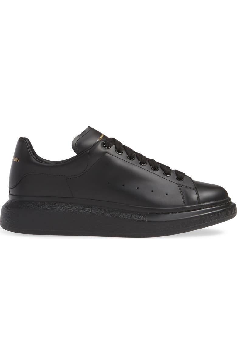 Alexander McQueen sneakers men's black shoes
