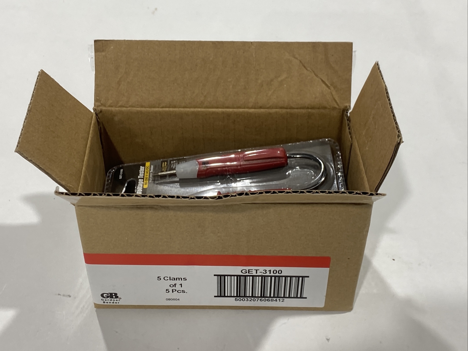 5 Pack Gardner Bender Two Probe Circuit Tester GET-3100 New