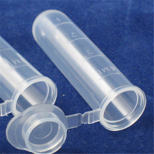 25/50PCS 2-10ml Lab Mini Plastic Test Tube Centrifuge Vial Snap Cap  Clear