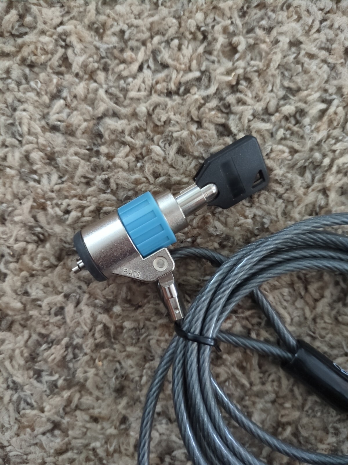 Brenthaven Zero Impact 4100 Keyed Cable Lock for Notebooks and Laptops