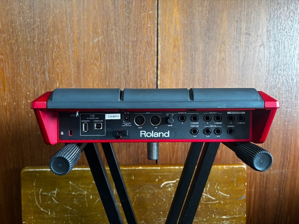 Roland SPD-SX Special Edition Sampling Percussion Pad Sparkling Red Finish