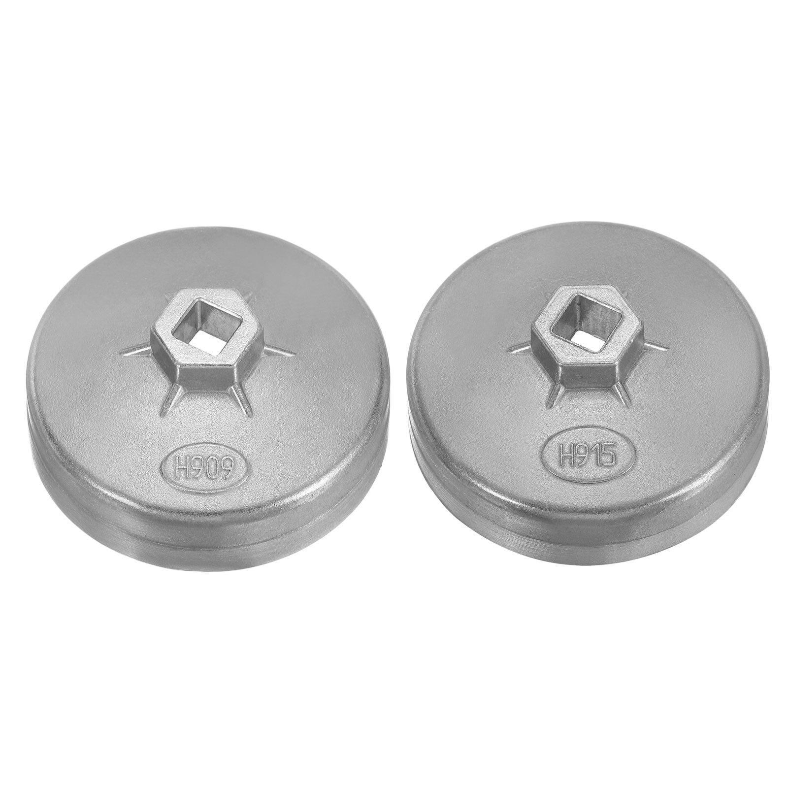 2pcs Oil Filter Cap Wrench 15 Flute 92 mm ID 1/2" Oil Filter Socket Tool