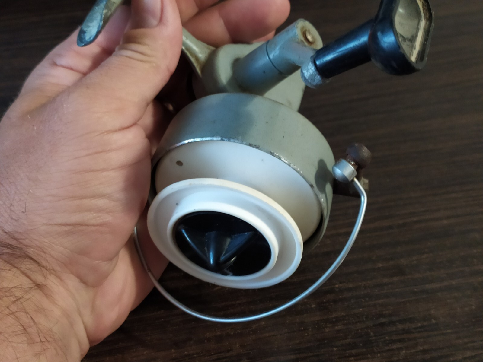 Fishing Vintage Soviet Spinning Metal Reel Fishing Tackle Made in USSR