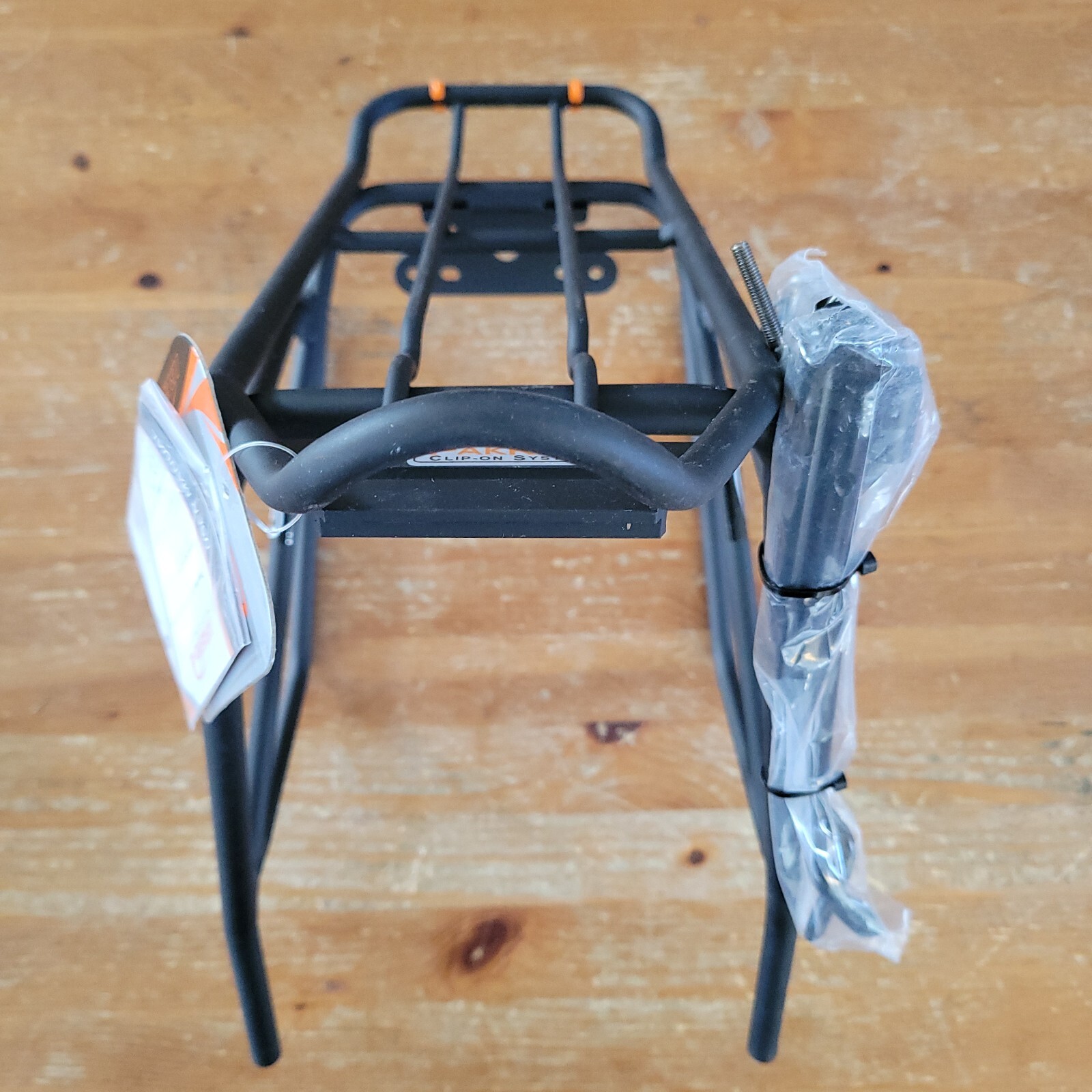 Ibera PakRak Bicycle Touring Carrier Frame-Mounted For Heavier Top & Hardware