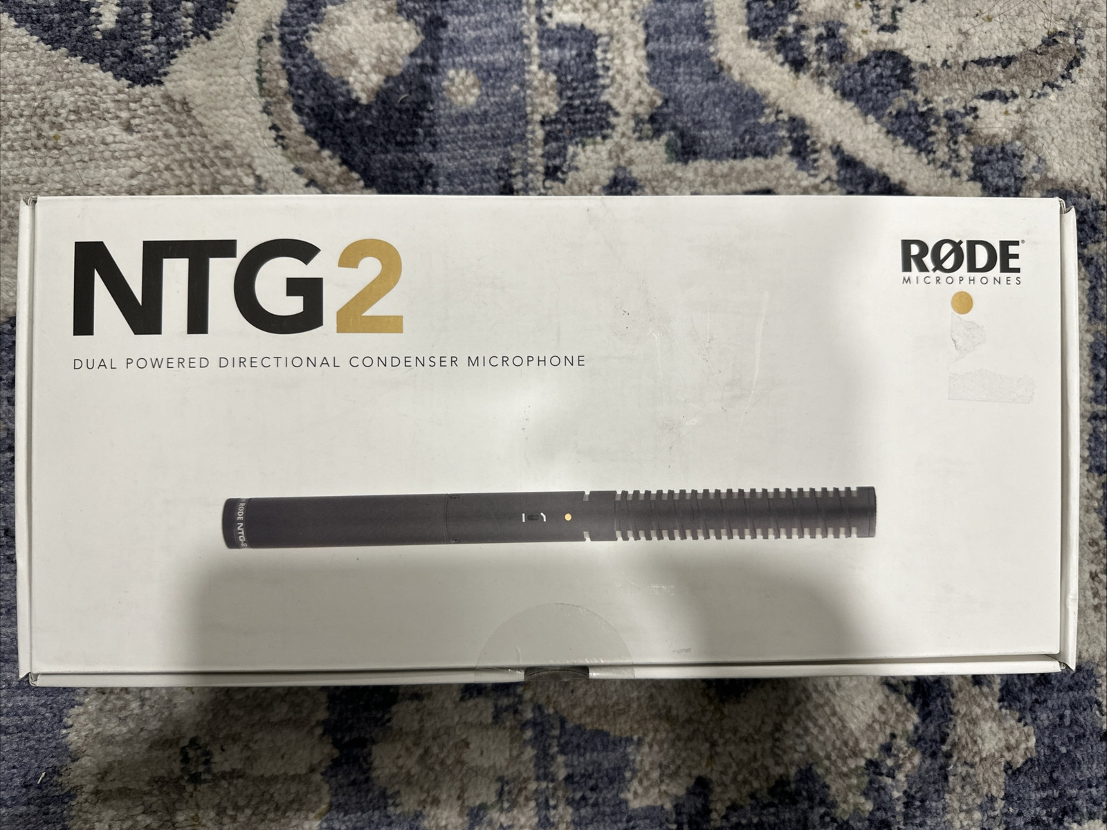 Rode NTG-2 Dual Powered Directional Condenser Shotgun Microphone