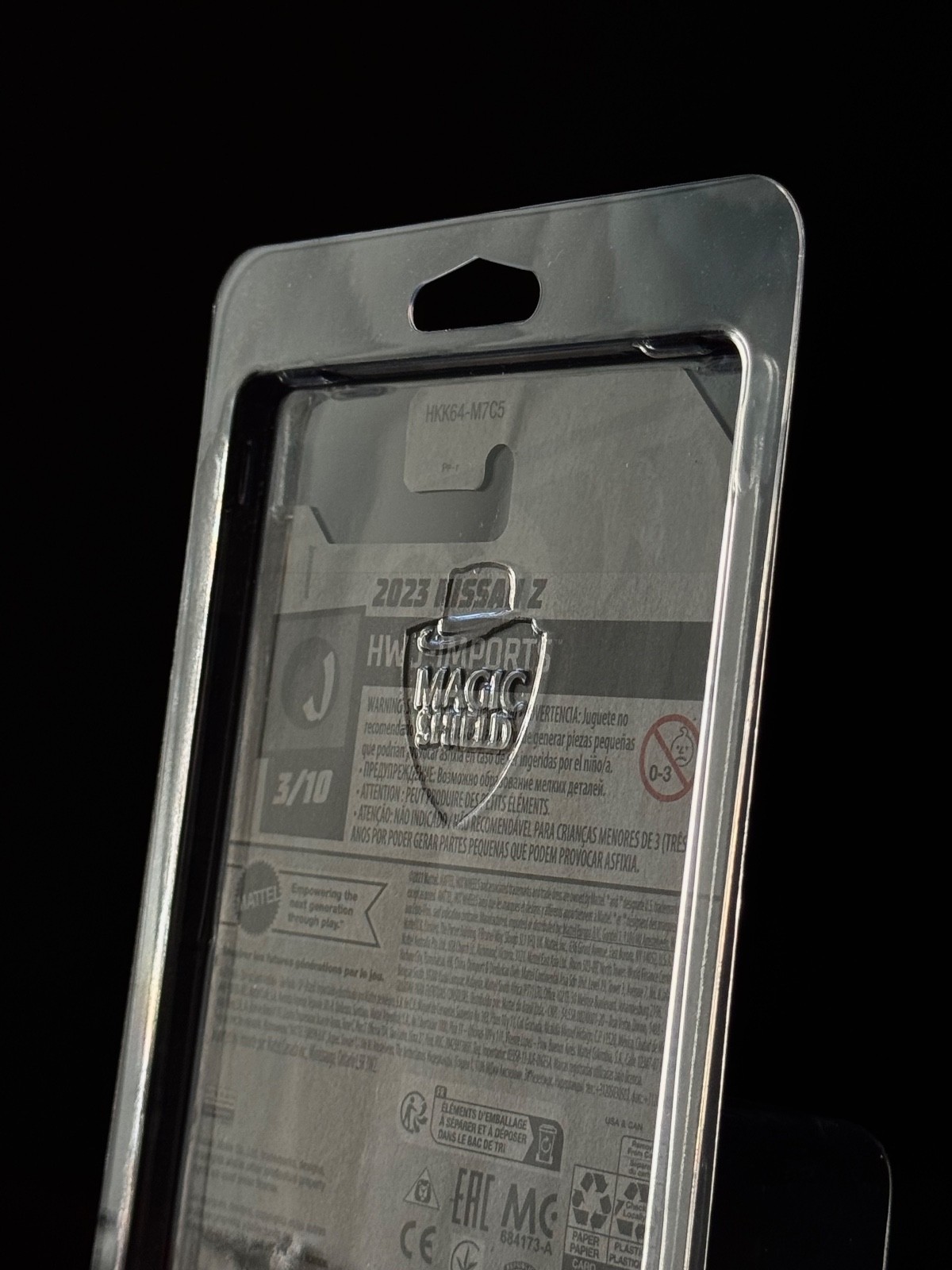 40 Pack Hot Wheels / Matchbox Protector Case 1:64 Mainline – Magic Shield Clear