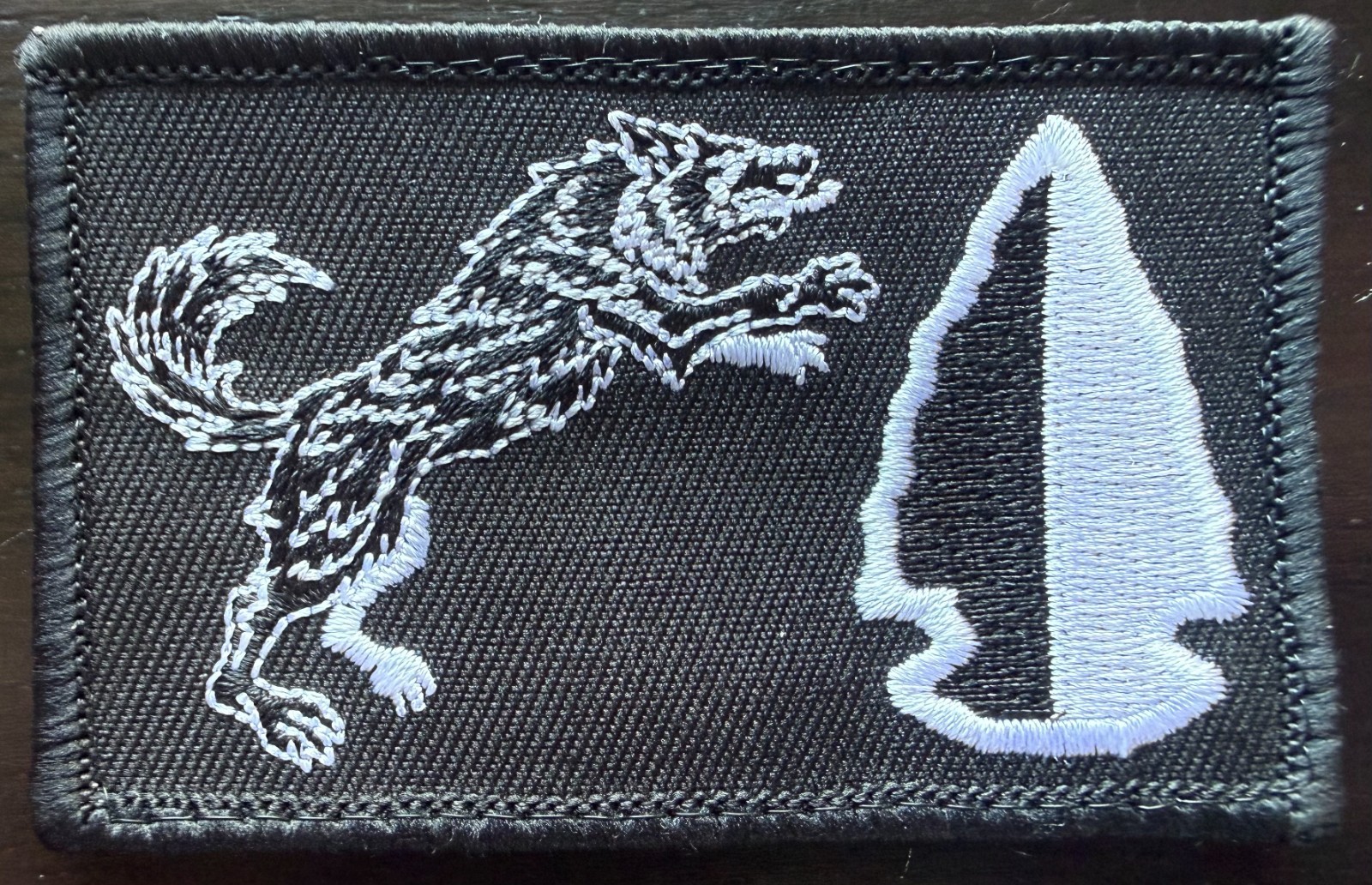 Tachuntfish THF "Wolf Arrowhead Logo" Patch