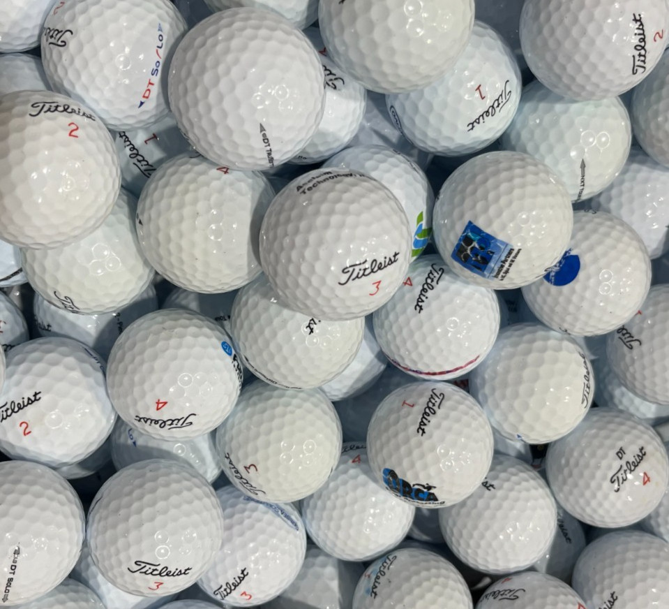 Titleist Mix 50 Pack Used Golf Balls AAAAA 5A Mint Bulk Recycled Balls