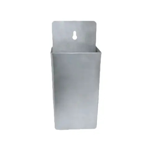 Thunder Group 5-3/4" x 10" Wall Mounted Stainless Steel Bottle Cap Catcher