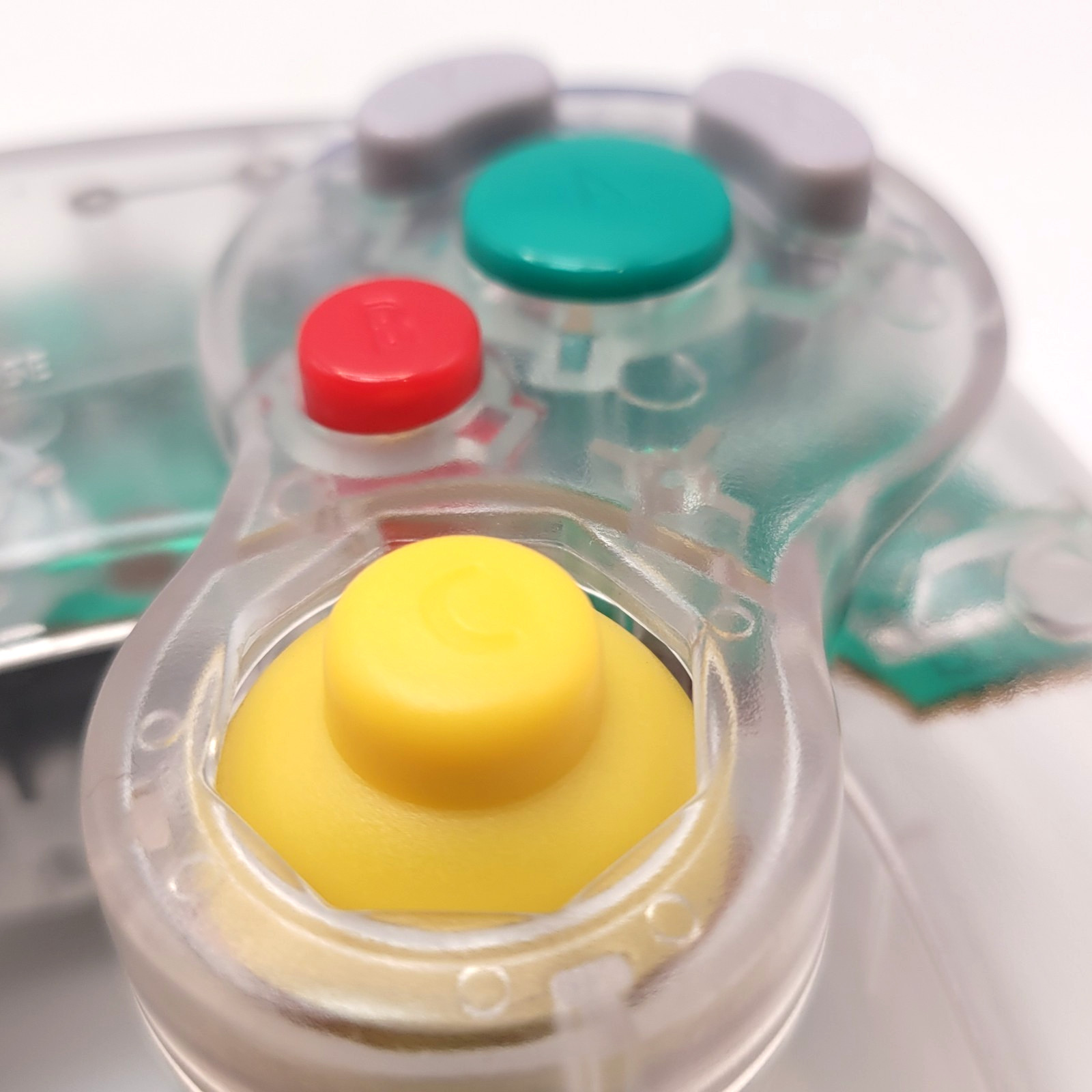Nintendo GameCube Controller Game Pad For NGC - Wii Console - Clear