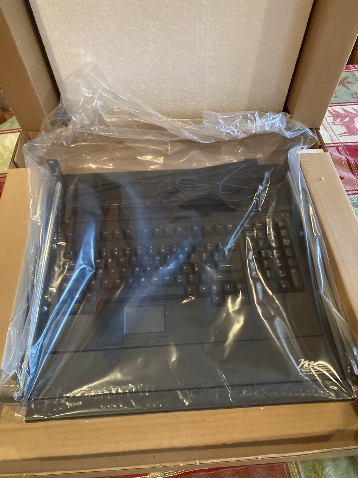 Middle Atlantic RM-KB 1RU Space Sliding Shelf Computer Keyboard retails $800