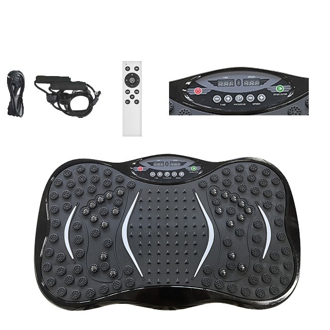 Power Massager 3D Vibration Platform Plate Workout Machine Slim Exercise Fitness