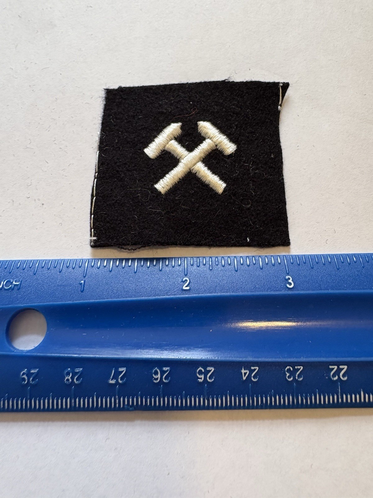 US Navy USN Shipfitter Black Job Rating Insignia Striker Patch INV12792