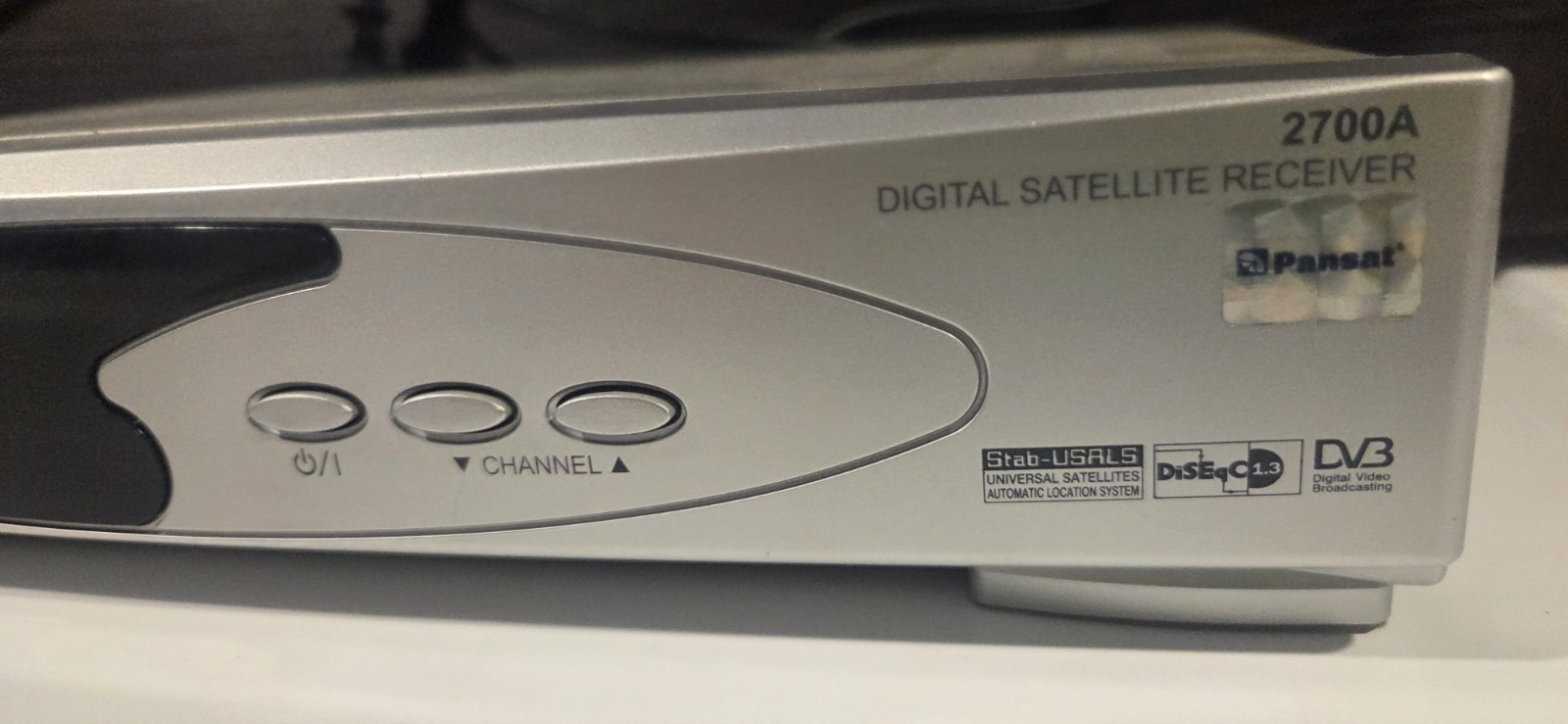 📺 Pansat 2700A Satellite Receiver & Remote – Tested
