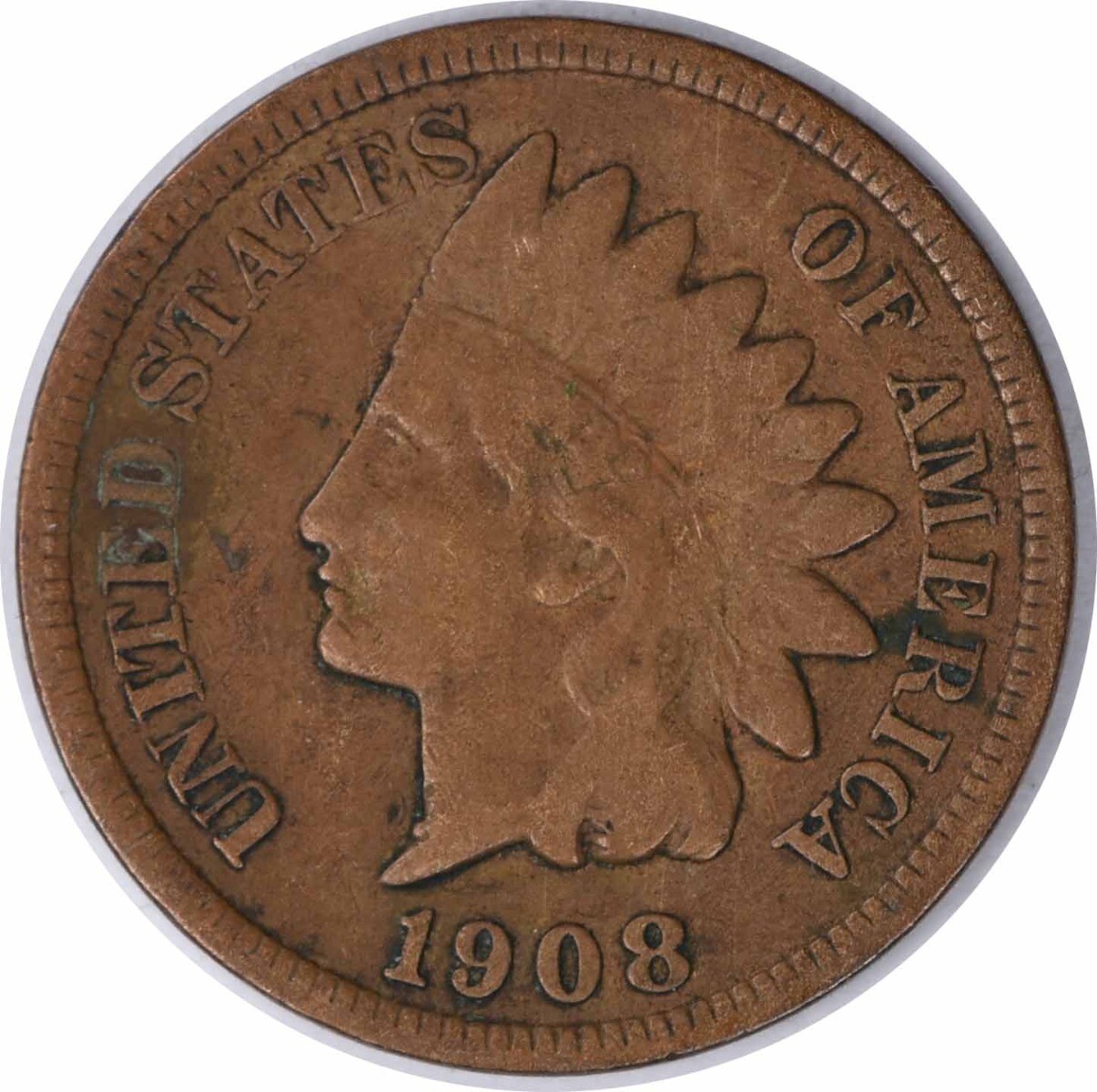 1908-S Indian Cent VG Uncertified #948