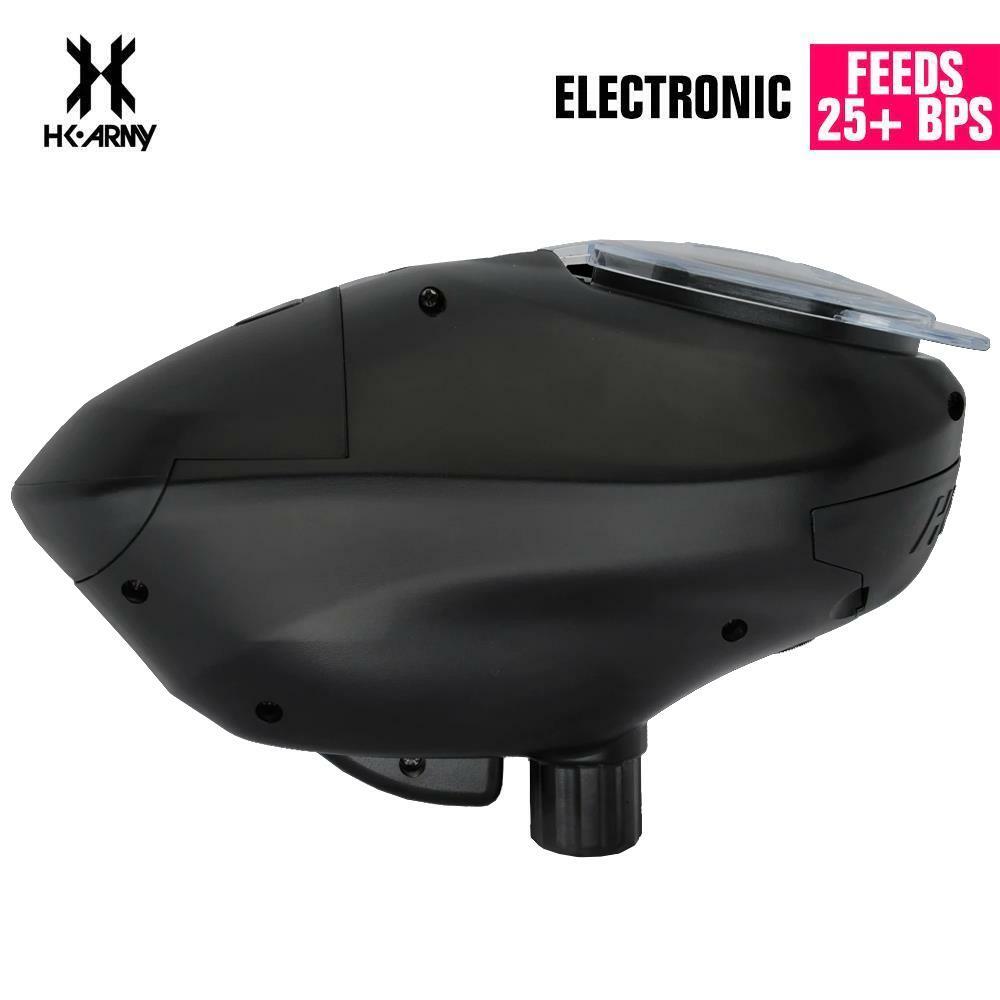 HK Army Speed Electronic Paintball Loader with Epic Speed Feed - Sapphire