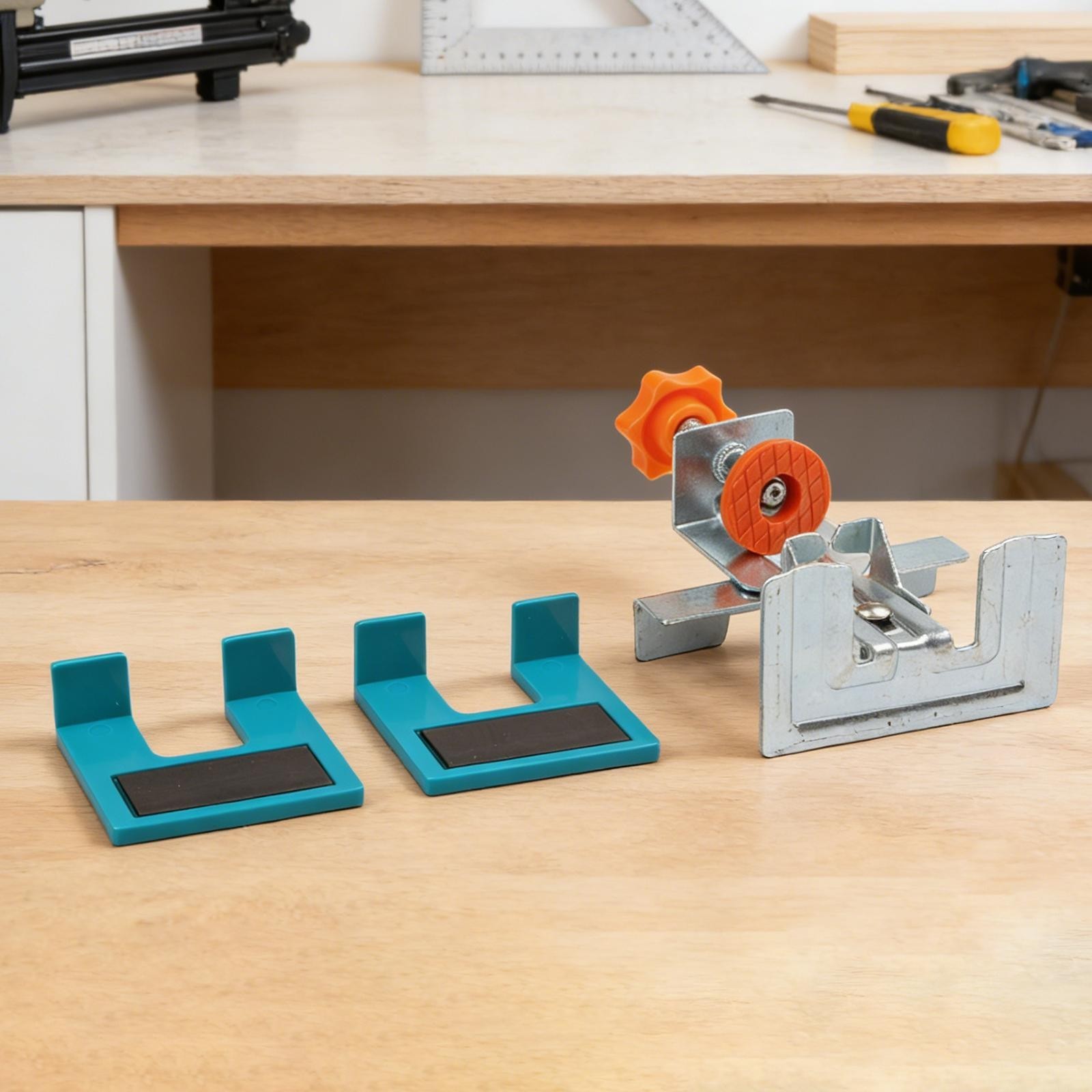 Quick Precise Setup Heavy Duty Magnetic Cabinet Hinge Installation Clips