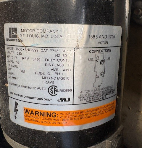 Sundance Spa 6500-263 Theramax insulated wet end pump 4.2 brake, 2.5 continues