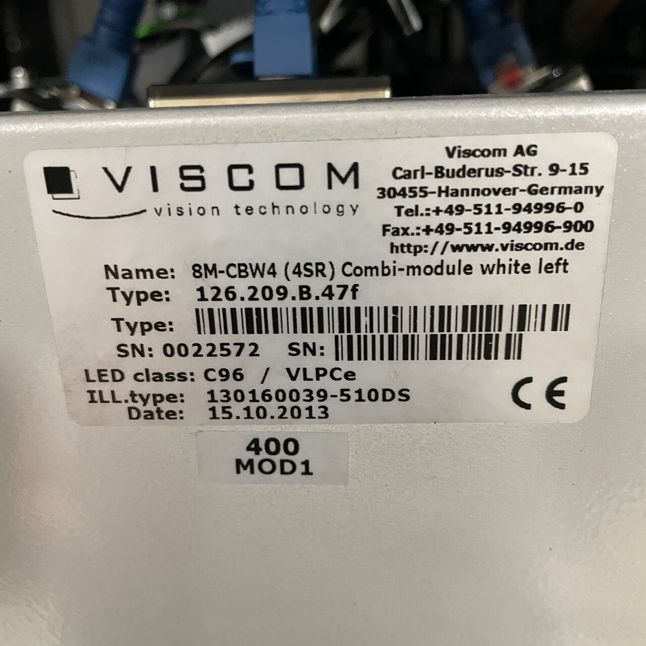 VISCOM S3088 Basic Post Reflow Automated Optical Inspection Machine (241448)