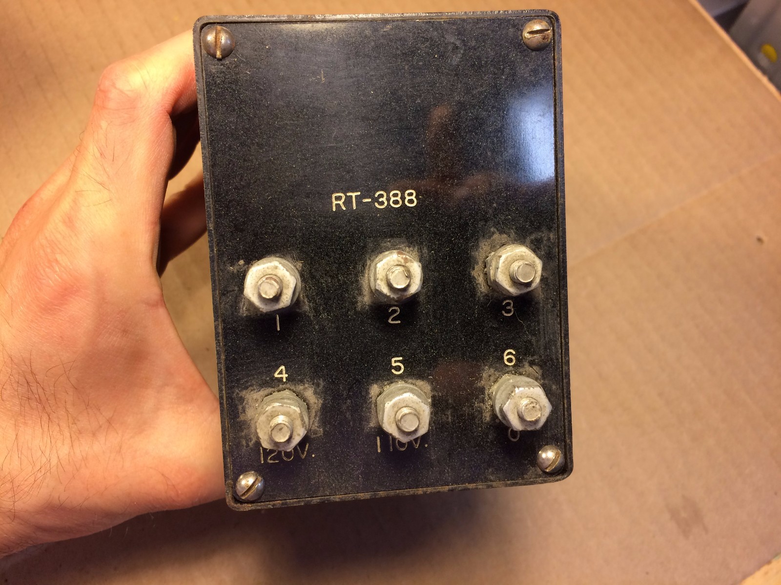 Vintage RCA RT-388 Transformer for Tube Amplifier Power or Filament #1