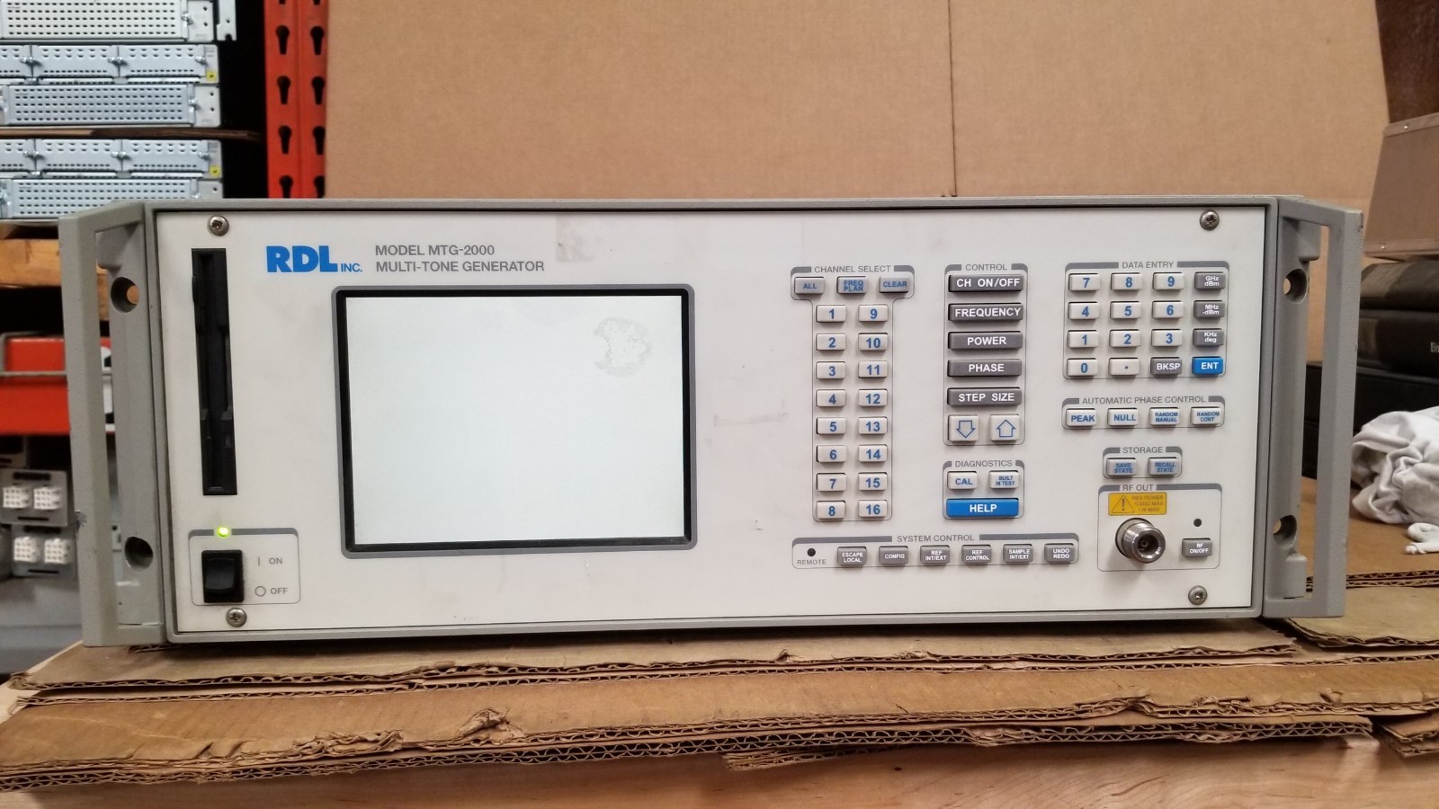 RDL MTG2000C Multi-Tone Generator For Parts Option 02