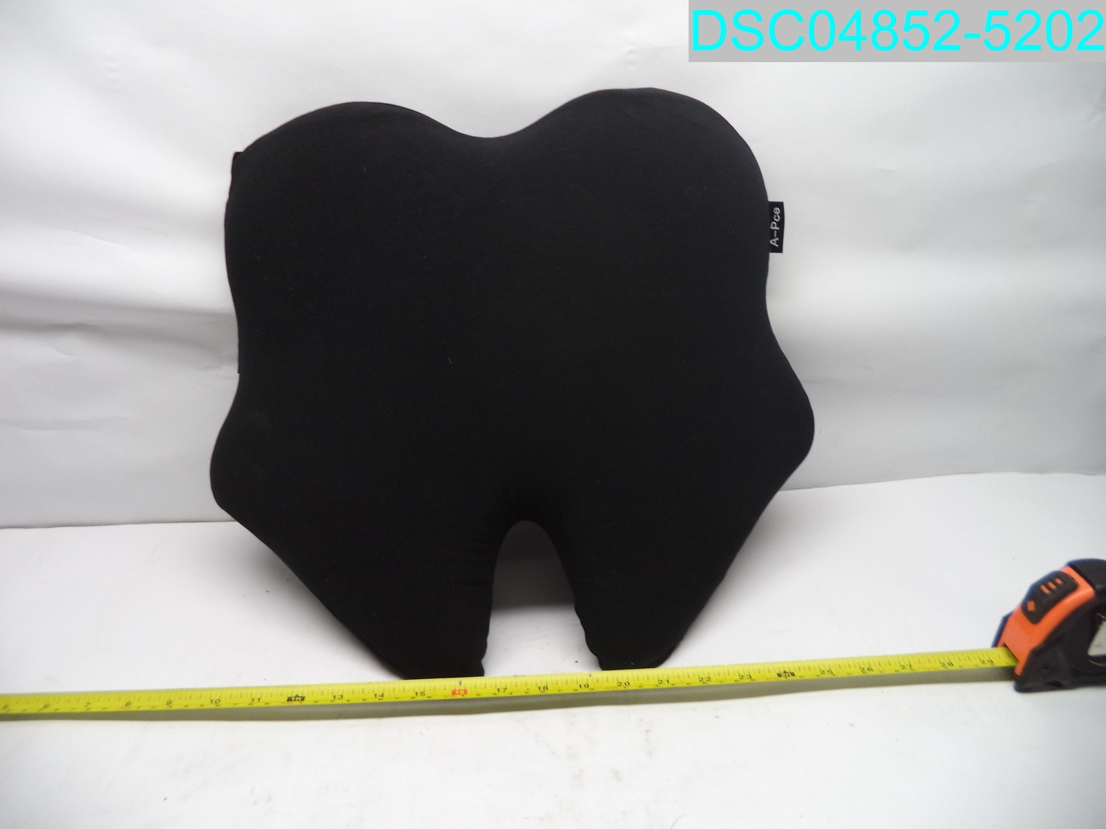 A-PCE Black Adjustable Lumbar Support Pillow