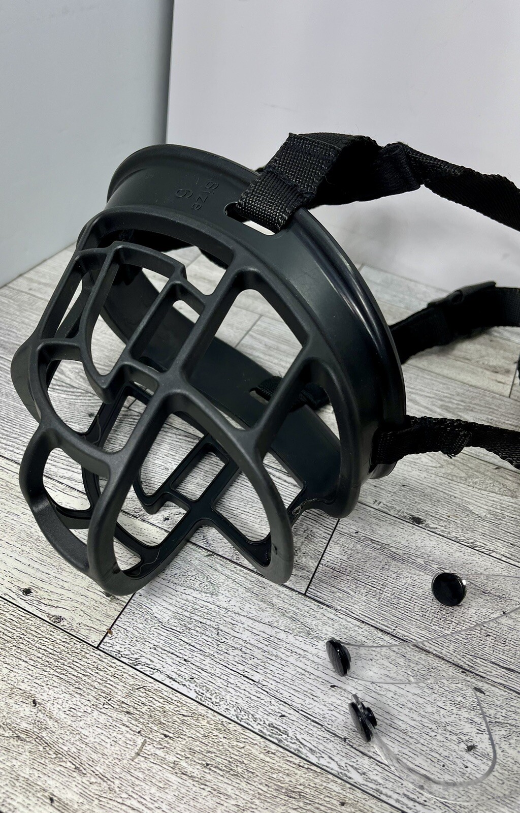 Dog Muzzle With Slow Feeder Pad Basket Muzzle Large Dogs Training Easy Fit