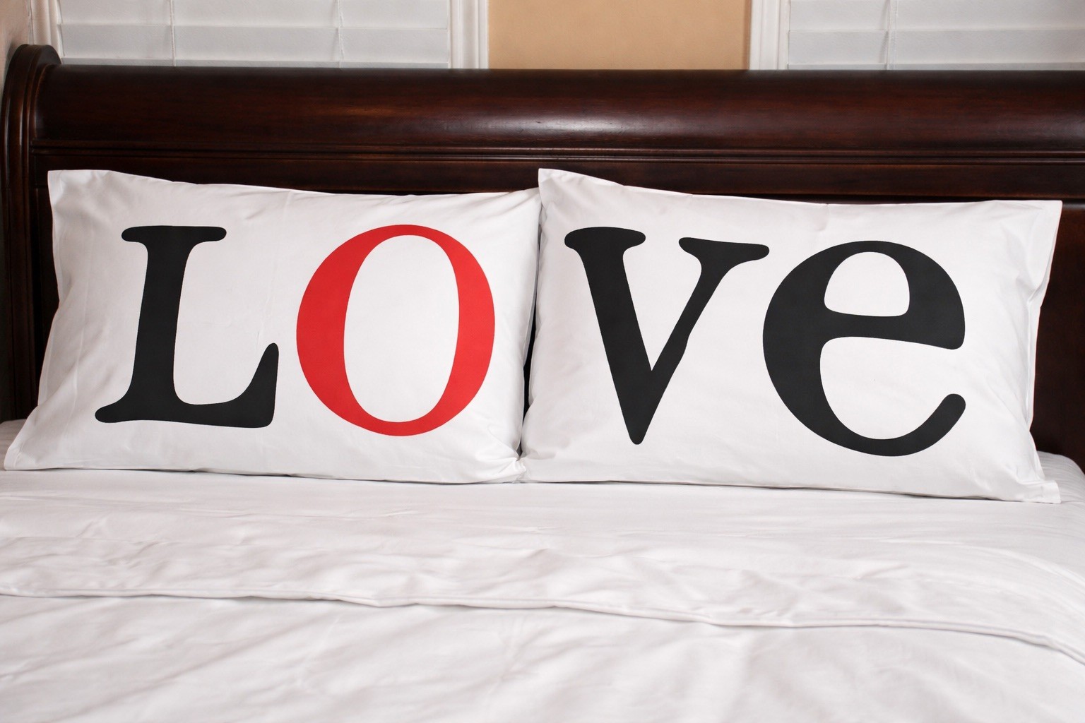 Valentines Day LOVE Romantic Pillowcase Cover